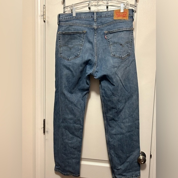 Levi’s Regular Fit 505 36x30 Men’s Blue Jeans 36 straight leg - Picture 2 of 16